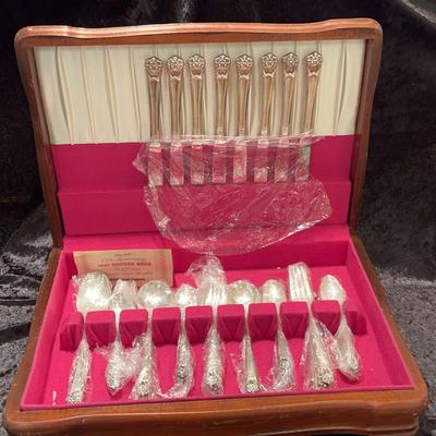 1847 Rogers Brothers Americans Finest Silver Plate Flatware Full Set
