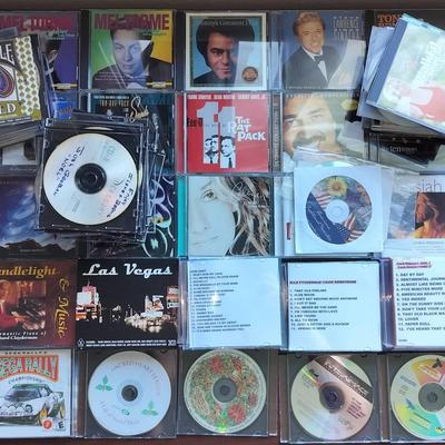 CD Assortment Of Music, Games, Programs, Cases, And More