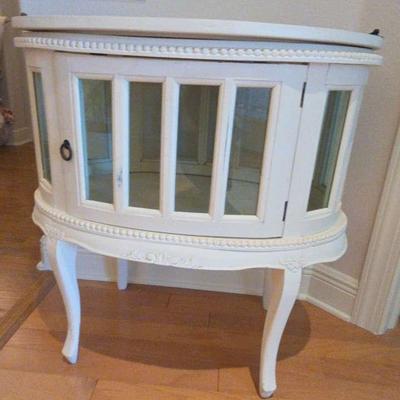 Display Cabinet W/ Serving Tray 29"×19"×30"