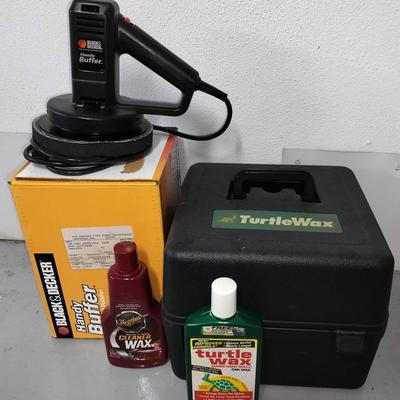 Car Polish Buffers By Turtle Wax + Black & Decker Working