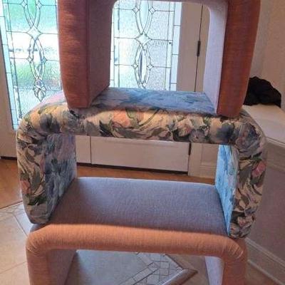 Postmodern Waterfall Bench 3 Set (17"wide, 19" Tall, 2 35"long, & 25" Long)