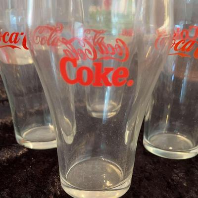 Set Of 4 Coca Cola Glasses