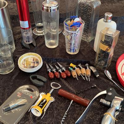 Premium Bar Tool Collection - Complete Cocktail Making Kit with Glasses & Accessories