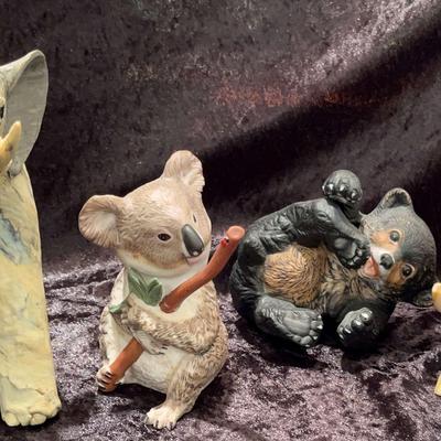 Group Of Decrative Animal Figures