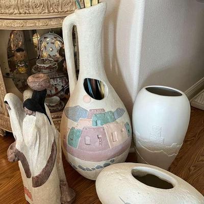 Assortment Of 4 Southwest Decorative Pieces