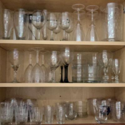 Large Glasses & Glassware Collection (Includes Everything In Photos)