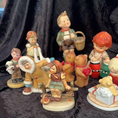 Collection Of Hummel Figurines and More