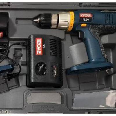 Black & Decker Jig Saw + Skilsaw + Ryobi Electric Drill & Light (Missing Batteries) 