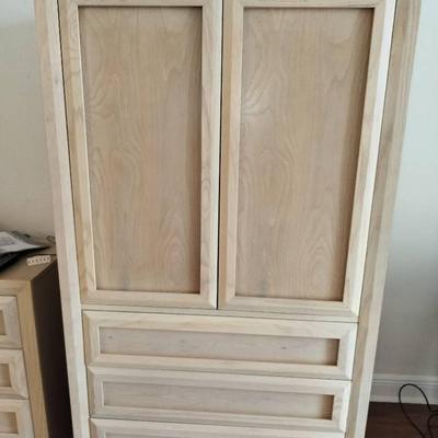 Thomasville Wooden 3 Drawer TV/Storage Cabinet