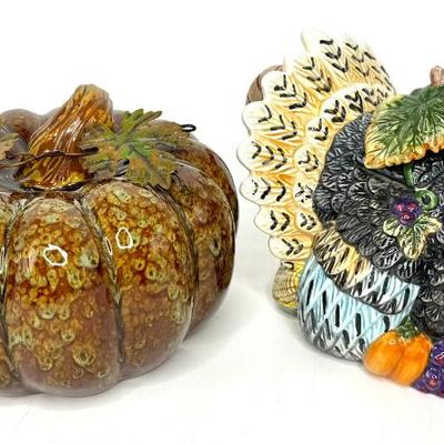 Ceramic Thanksgiving Lot