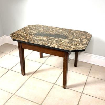 Granite Top Coffee Table