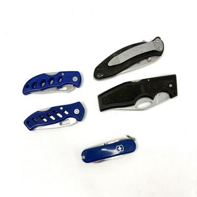 Lot of 5 Pocket Knives