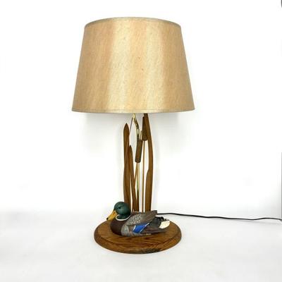 Mallard Duck Decoy Lamp