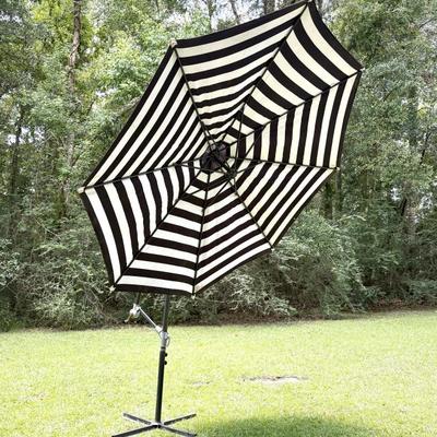 10 Foot Cantilever Tilt Umbrella with Stand #2