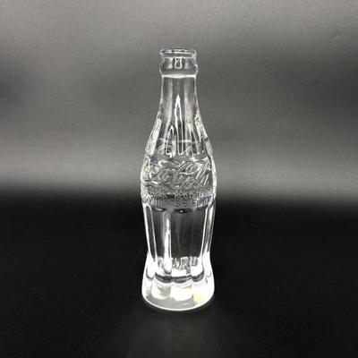 Vintage Crystal Coca-Cola Bottle