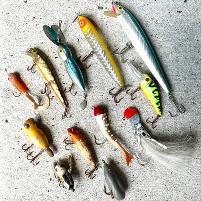 Vintage Lures Lot 1