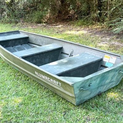 Alumacraft 10 Foot Flat Boat