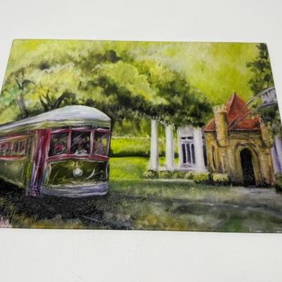 StreetCar Glass Cutting Board