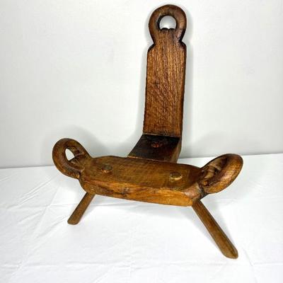 Antique Birthing Chair
