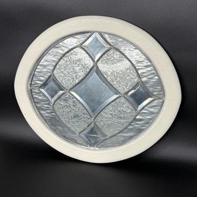 Leaded Beveled Glass Window