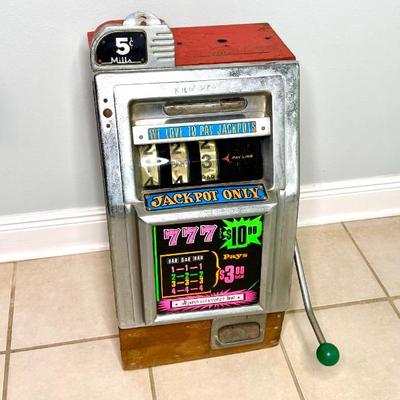 Vintage Mills Slot Machine