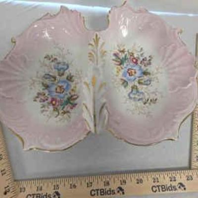 Hand-painted Victoria Carlsbad porcelain produced in Austria