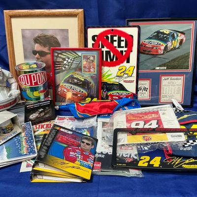 NASCAR Jeff Gordon, Bill Elliott And Dale Earnhardt 