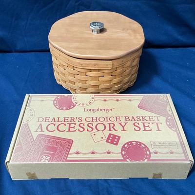 Longaberger 2005 Dealer's Choice Basket & Accessory Set