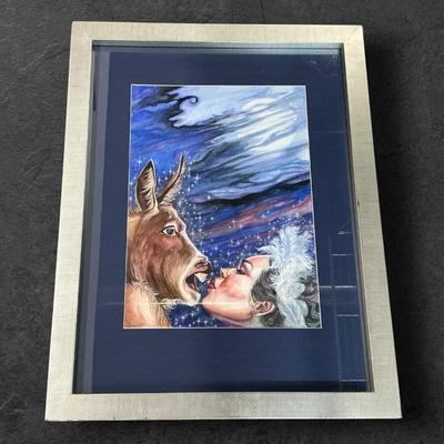 Shannon Sterner “Midsummer Night’s Dream” Watercolor (21 x 27.5)