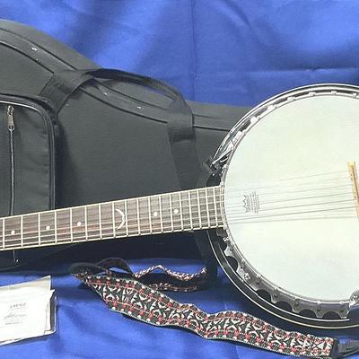 Acoustic Banjo With Amplifier Cord 37” L