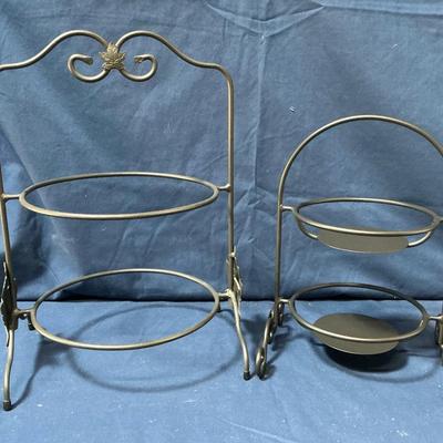 Longaberger Wrought Iron 2 Pie Servers Small & Regular