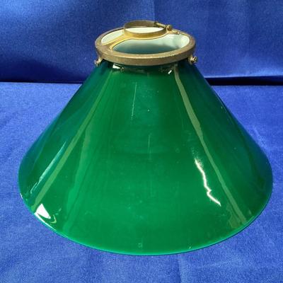 Emeralite Austria Green Glass Hanging Lampshade