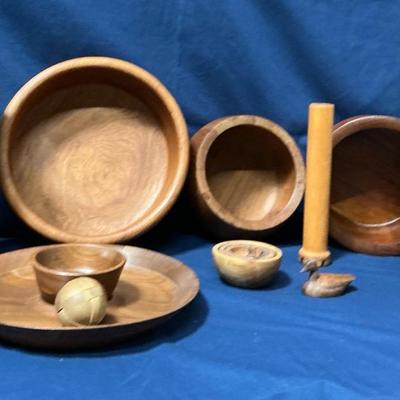 Wooden Serving Bowls Dansk And More With Extras