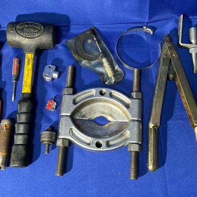 Bearing Splittee, Camps, Rubber Mallet, & More