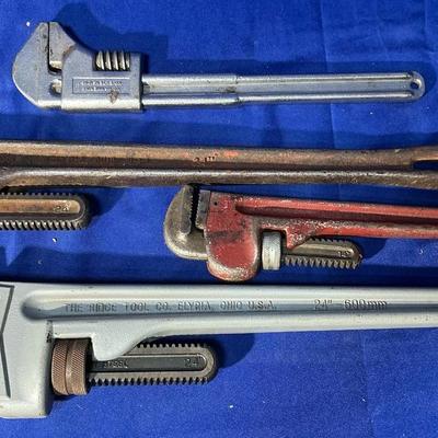 Pipe Wrenches Large & Small