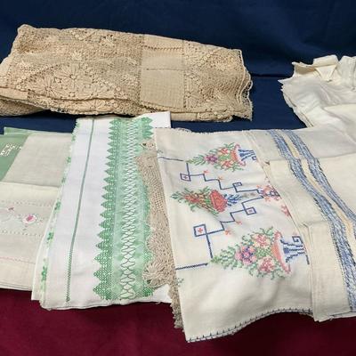 Vintage Linens And Baby Clothes 