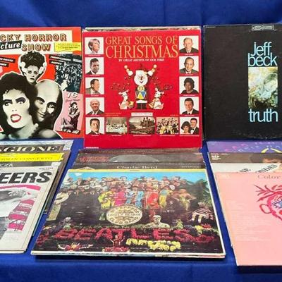 Mixed Genre Record Lot, Holiday, Classical Rock And More
