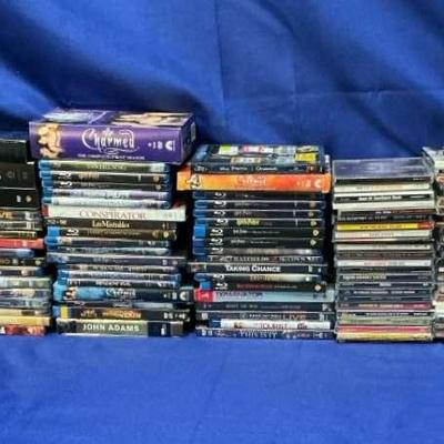 Large Lot Of CD’s, DVDs And Blue Ray 