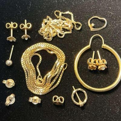 14k Gold Scrap Lot (7.8 Grams)