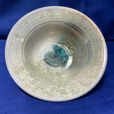 Bill Campbell Crystalline Studio Pottery Bowl 