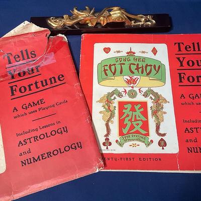 Vintage Fortune Telling Game