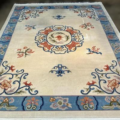 Large Wool Area Rug (119 x 91)
