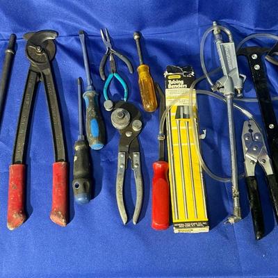 Ratchet Cable Cutter, Air Engine Cleaner, Tubing Benders, Brake Bender, & More