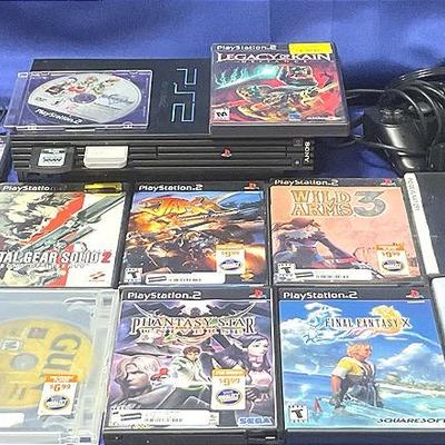 Vintage Sony PS2 Console, Accessories, Video Games