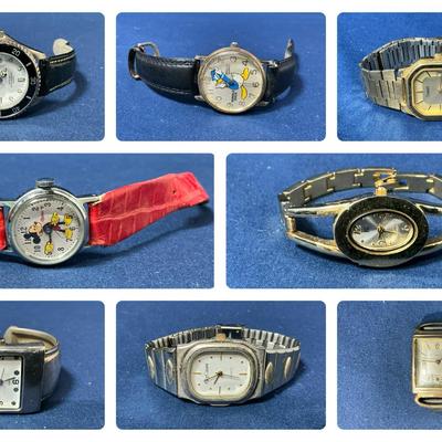 Eight Watches - Disney, Tranel, Louis Arden, Elle & More 