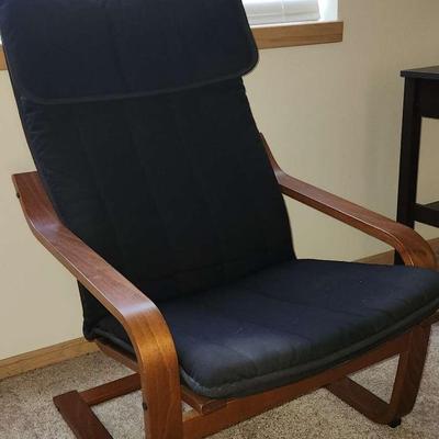 Single Ikea POANG Chair