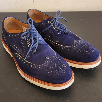 Clark's Blue Suede Shoes Men's Size 10.5