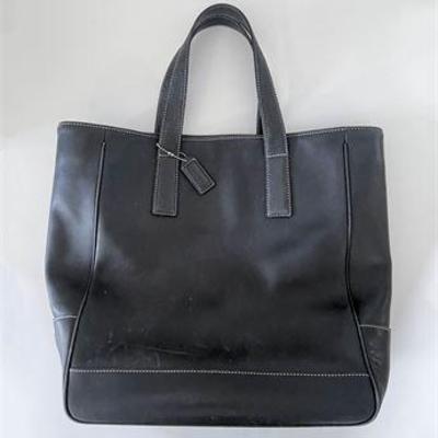 Vintage Coach Leather Tote Bag .jpg