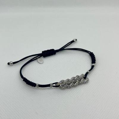 Sale Photo Thumbnail #213: Designer: Pippo Perez, 18k white gold and diamond 1.99cts  bracelet, "G-H" color, "VS" clarity. Appraisal included. $3250.00