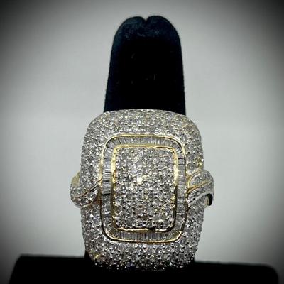 14k 14.88gr, "I" quality diamond ring $2800.00